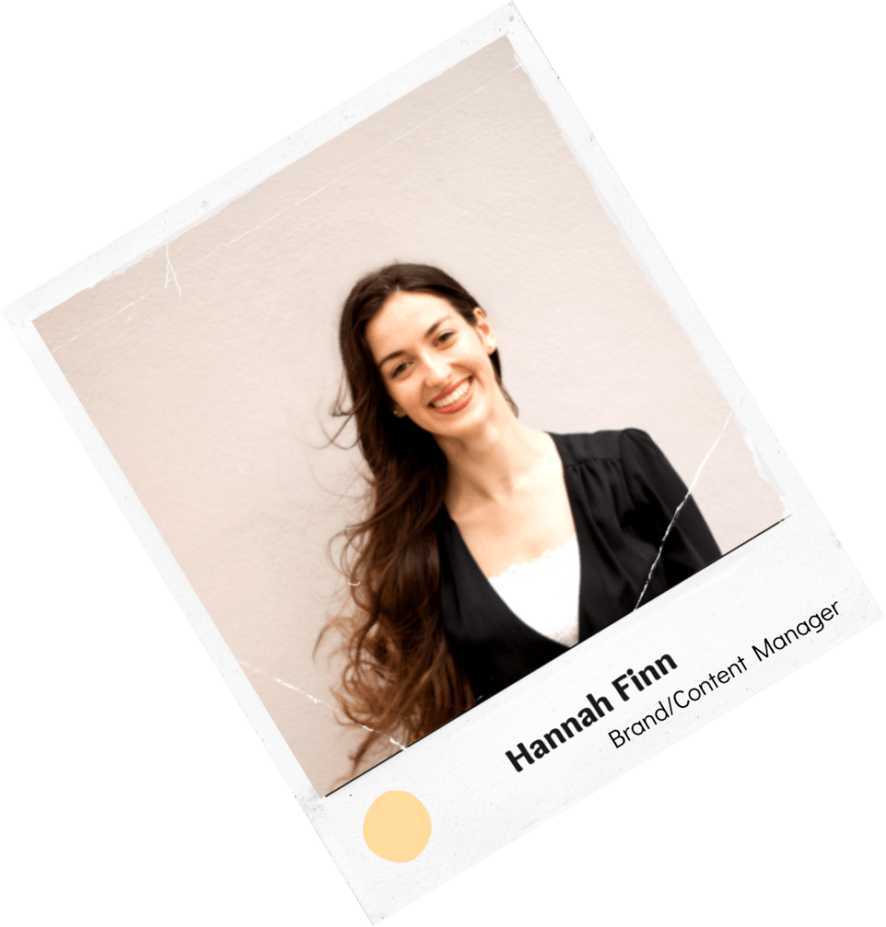 Hannah Finn brand/content Manager