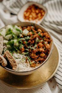 Chickpea and Rice Bowl